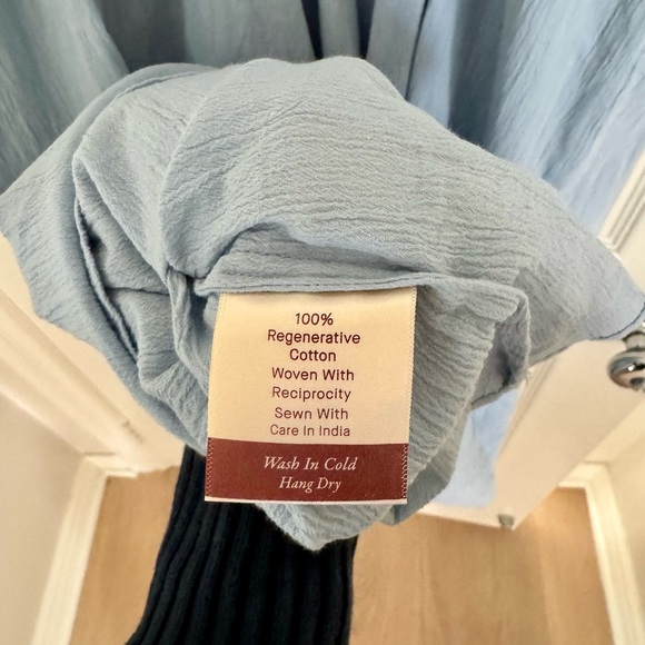 Christy Dawn The Bernice Dress in Celeste Blue, Size Small - Picture 9 of 10